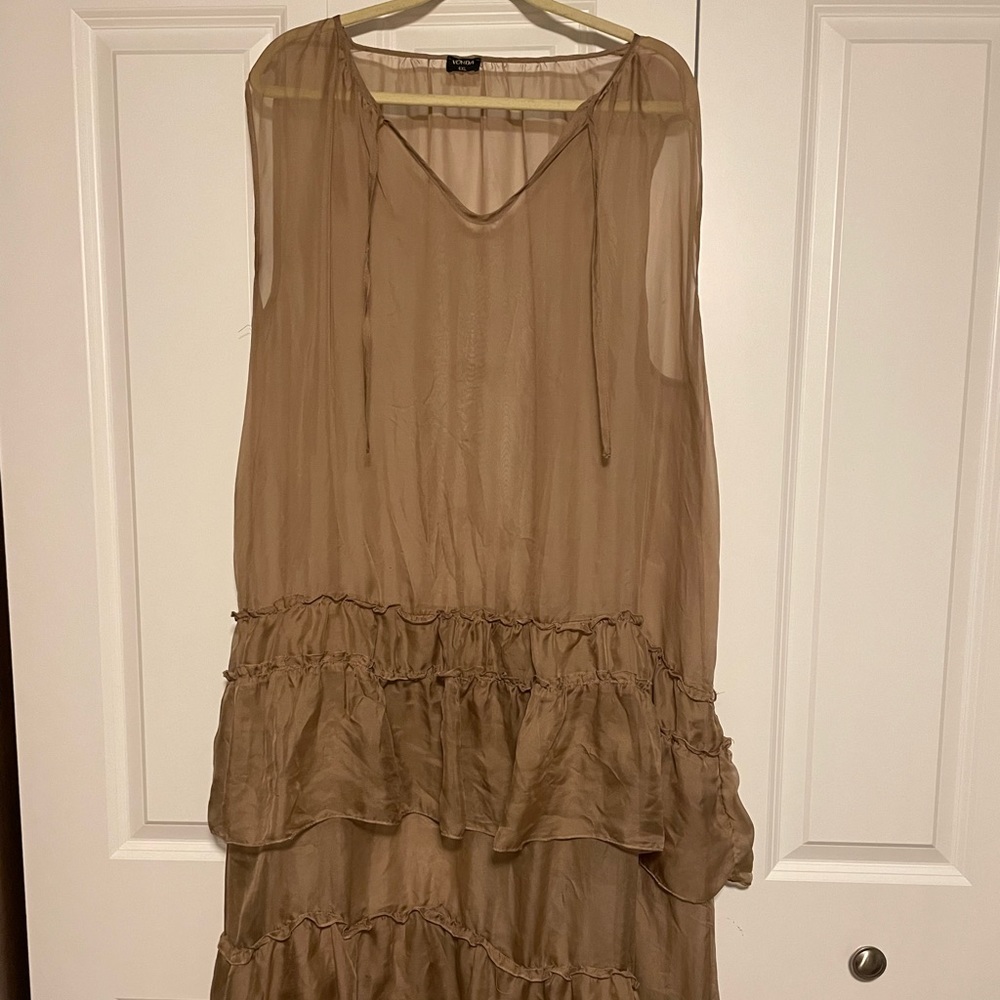 Tan dress